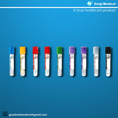 SGS MSDS μίας χρήσης κενός σωλήνας 5ml 7ml συλλογής αίματος έγκρισης