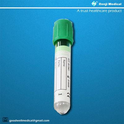 SGS MSDS μίας χρήσης κενός σωλήνας 5ml 7ml συλλογής αίματος έγκρισης