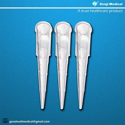1mL αποστειρωμένες άκρες σιφωνίων, καθολικές Micropipette άκρες 1000ul