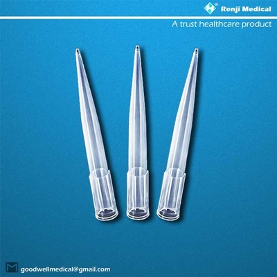 1mL αποστειρωμένες άκρες σιφωνίων, καθολικές Micropipette άκρες 1000ul