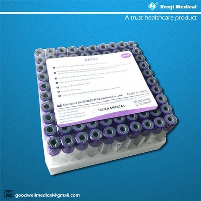 Πιστοποίηση CE/ISO13485 EDTA Blood Collection Tube μιας χρήσης