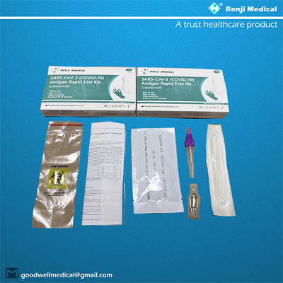 Πιστοποιημένα κιτ RAT Rapid Antigen Test SGS για COVID-19 CE