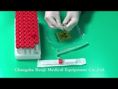 Nasopharyngeal Virus Sample Collection Tube disposable With Red Cap